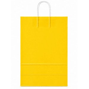 BOLSA PAPEL EKO 30X41X12 CM AMARILLO