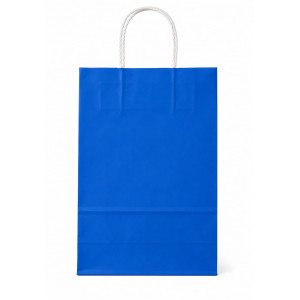 BOLSA PAPEL EKO 22X30X10 CM AZUL