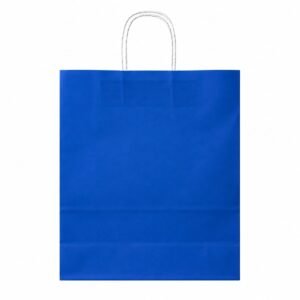 BOLSA PAPEL EKO 30X32X12 CM AZUL