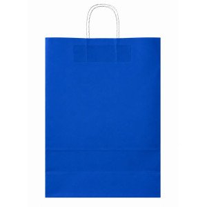 BOLSA PAPEL EKO 30X41X12 CM AZUL