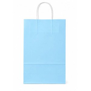 BOLSA PAPEL EKO 22X30X10 CM CELESTE