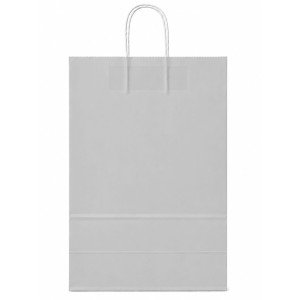 BOLSA PAPEL EKO 30X41X12 CM GRIS