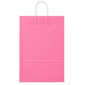 BOLSA PAPEL EKO 30X41X12 CM ROSA