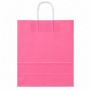 BOLSA PAPEL EKO 30X32X12 CM ROSA