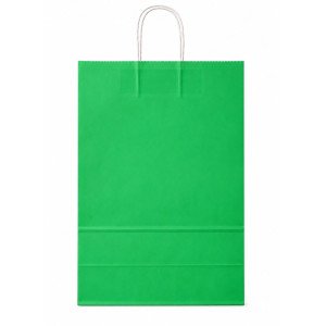 BOLSA PAPEL EKO 30X41X12 CM VERDE