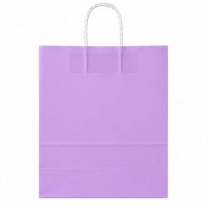 BOLSA PAPEL EKO 30X32X12 CM VIOLETA