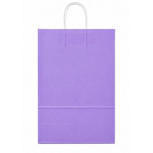 BOLSA PAPEL EKO 30X41X12 CM VIOLETA
