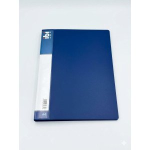 CARPETA A4 20 FOLIOS AZUL