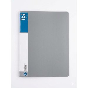 CARPETA A4 20 FOLIOS GRIS