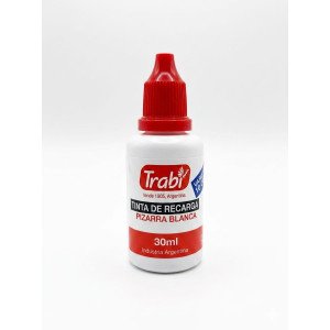 TINTA TRABI P/ MARCADOR DE PIZARRA x30ml ROJO