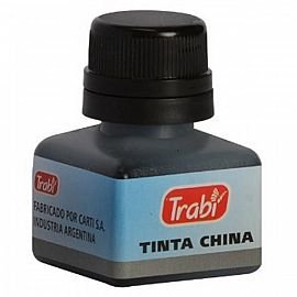 TINTA CHINA TRABI NEGRA 15CC TR3460