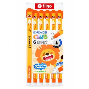 BOLIGRAFO BORRABLE FILGO BORRAX SE LEONCITO
