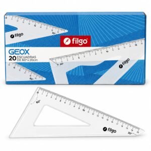 ESCUADRA FILGO GEOX 60? X 21CM CJ X20