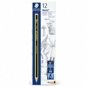 LAPIZ DE GRAFITO STAEDTLER NORIS HB X12
