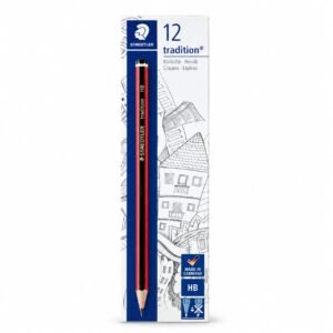 LAPIZ DE GRAFITO STAEDTLER TRADITION HB X12
