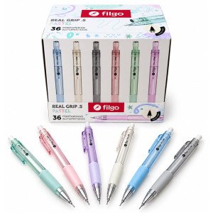 PORTAMINAS FILGO REALGRIP 0.5 C/GRIP DE GOMA PASTE