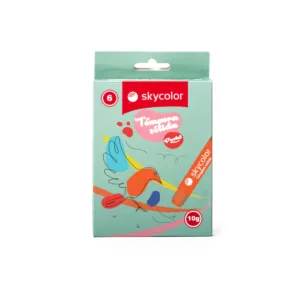 TEMPERA SOLIDA SKYCOLOR X6 PASTEL
