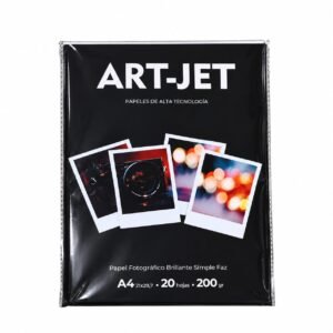 PAPEL FOTOGRAFICO ART-JET 200 GRS A4 X100 HJS BRIL
