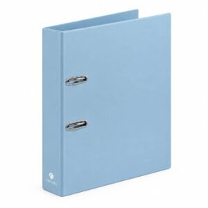CARPETA 3X40 PVC THEPEL FORRADA CELESTE PASTEL