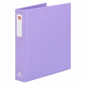 CARPETA 3X40 PVC THEPEL FORRADA LILA PASTEL