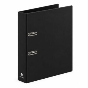 CARPETA 3X40 PVC THEPEL FORRADA NEGRA