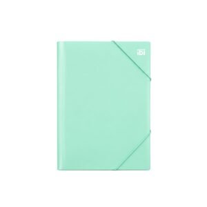 CARPETA A4 C/ELAST. IBI VERDE PASTEL 076407