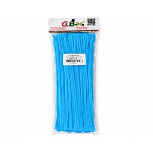 LIMPIA PIPA 30 CM COLOR TURQUEZA X100 /10