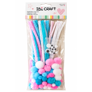 SET DIDACTICO (LIMPIA PIPAS-POMPON-OJOS) 82 pcs