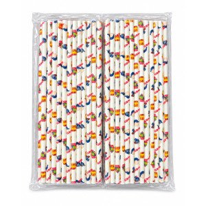 SORBETE DE PAPEL CBX 10X25 SURTIDO