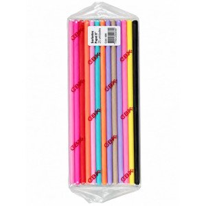 SORBETE DE PAPEL CBX 10X25 MULTICOLOR